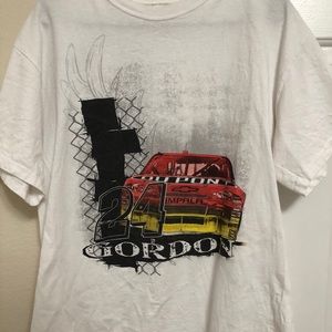 White Nascar Gordon Vintage Tee